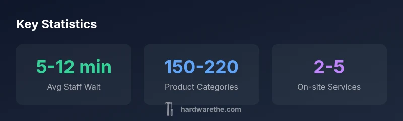 Statistics overview for Ace Hardware of Van Nuys