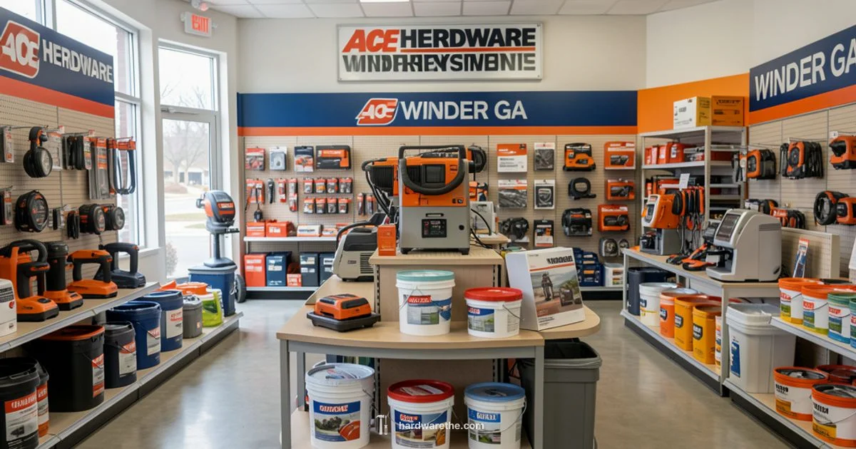 Ace Hardware Winder GA - The Hardware