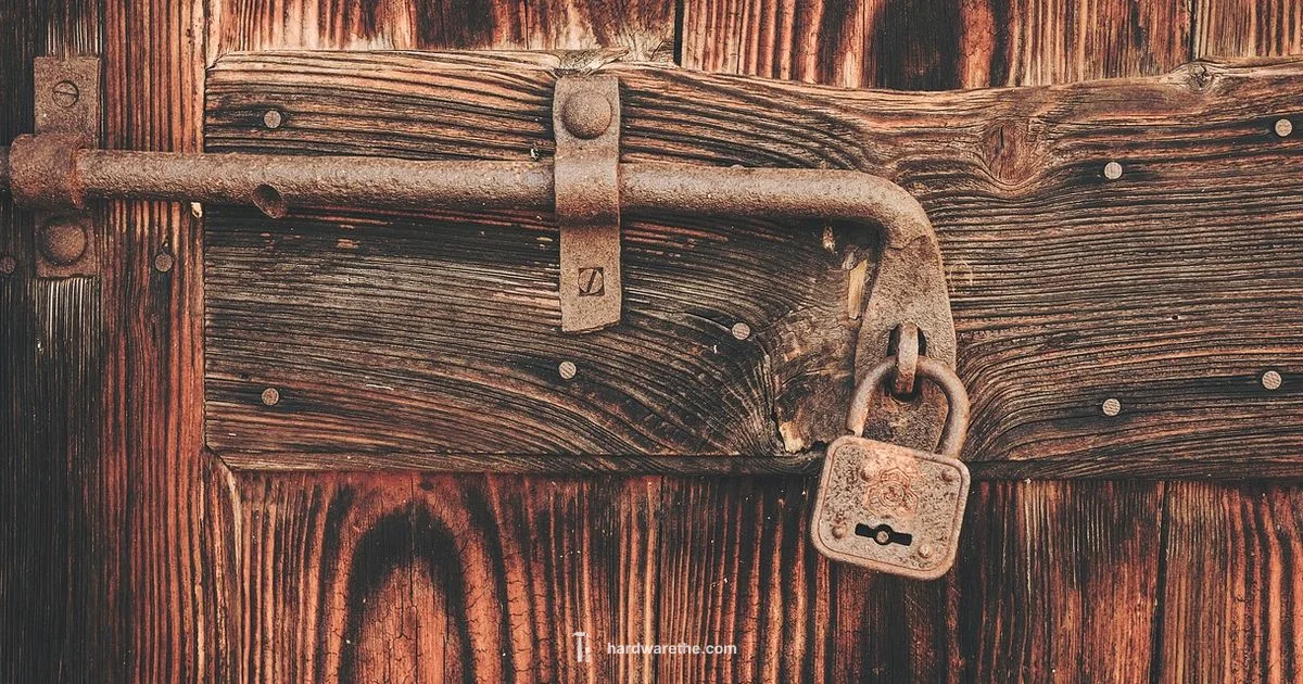 Lock Latch Essentials - The Hardware