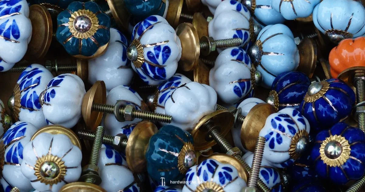 Install Cabinet Hardware - The Hardware