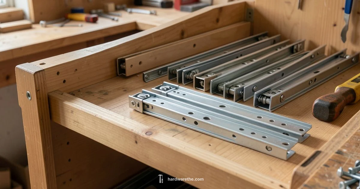 Heavy Duty Drawer Slides - The Hardware