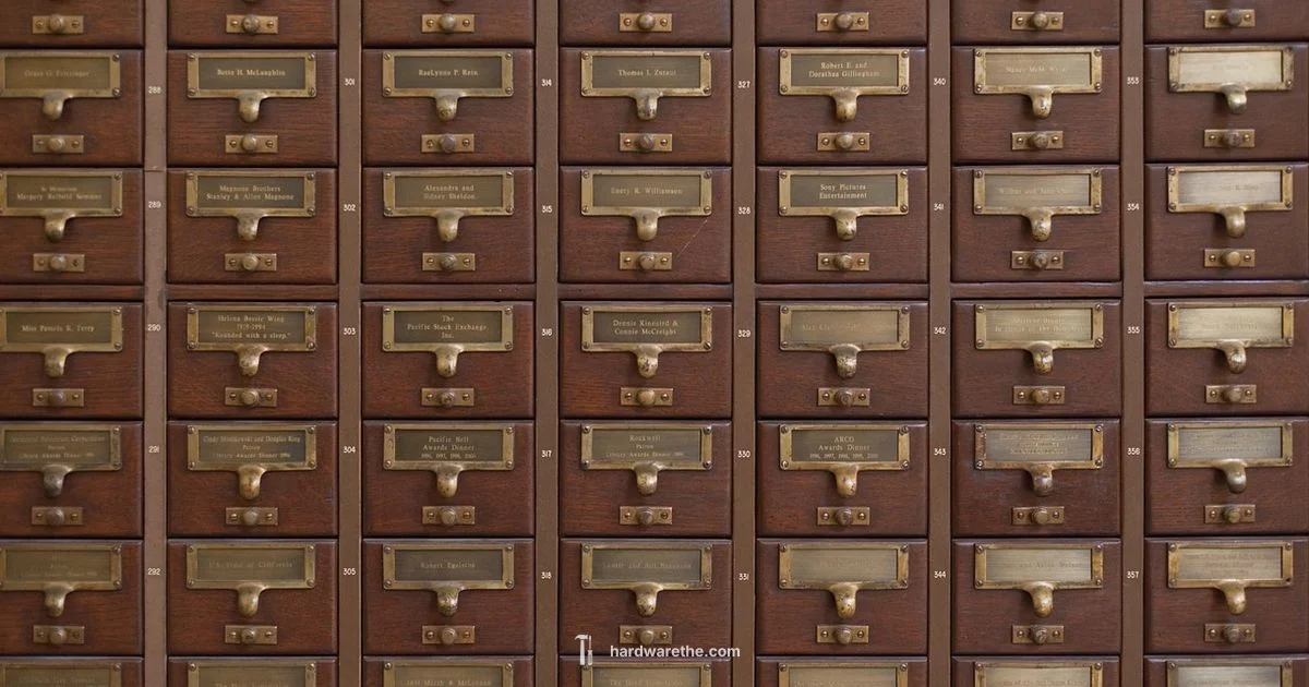 Brass Cabinet Hardware - The Hardware