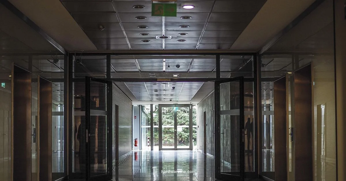 Barn Door Setup - The Hardware