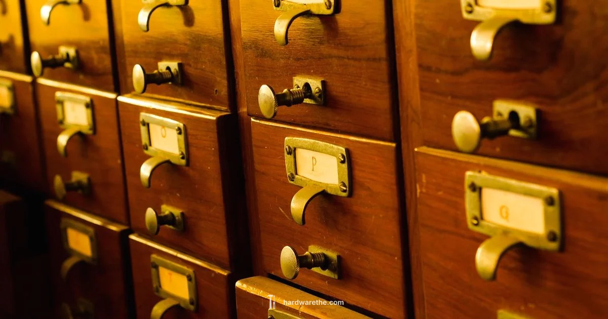 Side Mount Drawer Slides - The Hardware