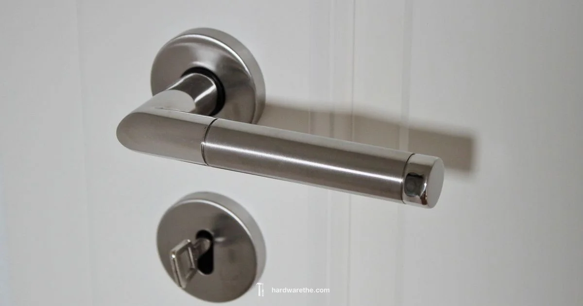 Kick Plate Detail - The Hardware