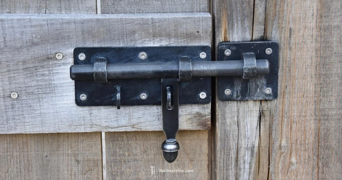 Pocket Door Locking - The Hardware